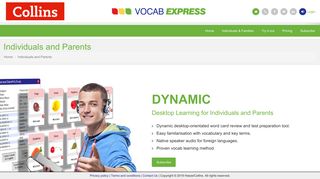 Vocab Express- Individuals and Parents