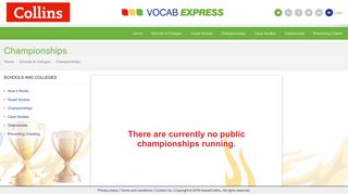 Championships - Vocab Express