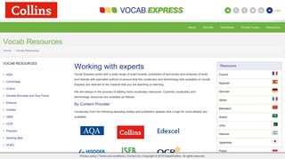 Vocab Resources - Vocab Express