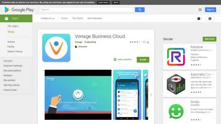 Vonage Business Cloud - Apps on Google Play