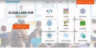 Vocareum – Cloud Labs for Computing