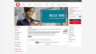 Vodacom SMS Mail