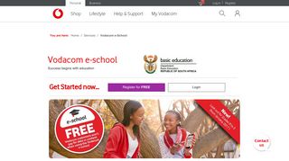 Vodacom e-School - Education | Vodacom