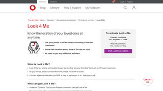 Look 4 Me - Track Your Loved Ones' Location | Vodacom