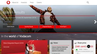 Vodacom Group: Home