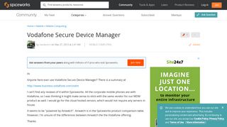 [SOLVED] Vodafone Secure Device Manager - Mobile Computing ...