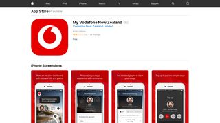 My Vodafone New Zealand on the App Store - iTunes - Apple