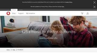 Broadband €20 a month 1st 6 mths 12 mth contract | Vodafone