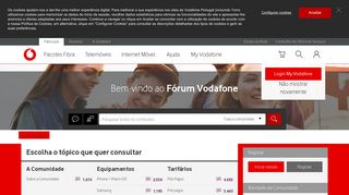 Forum Vodafone: Início