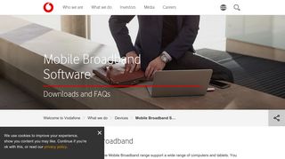 Mobile Broadband Software - Vodafone