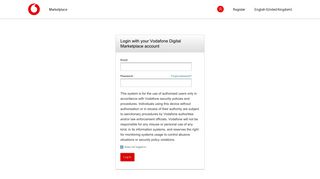 Log In | Vodafone GmbH