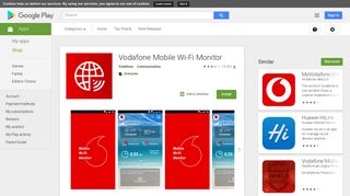 Vodafone Mobile Wi-Fi Monitor - Apps on Google Play