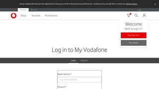 Login | Vodafone Egypt