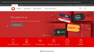 Vodafone – Phones and bundles - Store Finder - My Vodafone