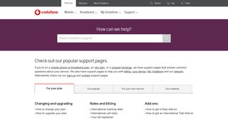 Use Support To Get Help Online | Vodafone Australia