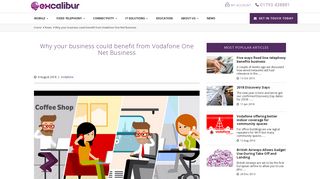 Vodafone One Net Business Blog | Excalibur Communications