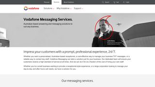 Messaging Services For Businesses | Vodafone Australia
