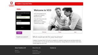 Login to VCO