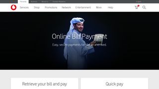 Vodafone Qatar | Online Bill Payment | vodafone.qa
