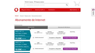 Abonamente de Internet | Magazin Online Vodafone
