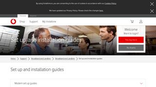 Set up and installation guides - Vodafone