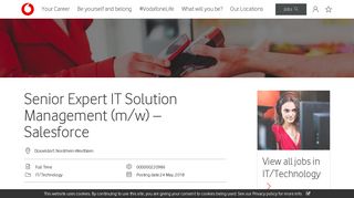 Senior Expert IT Solution Management (m/w) – Salesforce ...