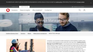 Mobile Device Manager - Vodafone