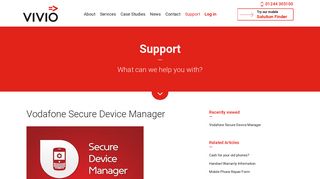 Vodafone Secure Device Manager - Vivio