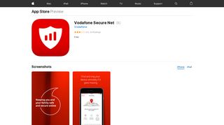 Vodafone Secure Net on the App Store - iTunes - Apple