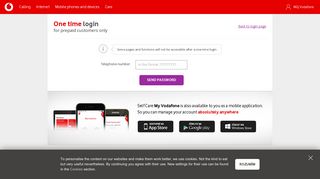 My Vodafone | Internet Self Care - Vodafone.cz