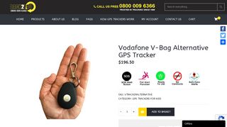 Vodafone V-Bag Alternative GPS Tracker - Back2You