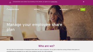Manage your employee share plan - Computershare
