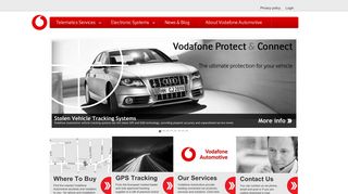 Stolen Vehicle Tracker, GPS Vehicle Tracking, Vehicle ... - Vodafone