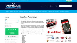 Vodafone Automotive | Vehicle Tracking Tech