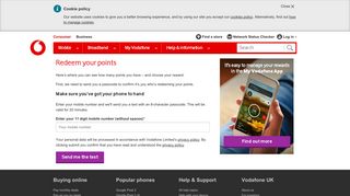 Check your Rewards points - Rewards on Pay as you go | Vodafone