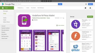 Vodafone M-Pesa Wallet - Apps on Google Play