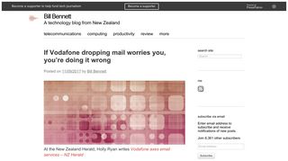 If Vodafone dropping mail worries you, you're doing it wrong – Bill ...