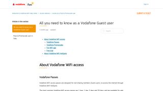 you need to know as a Vodafone Guest user - Vodafone WiFi Help ...