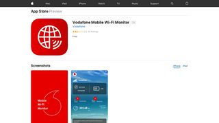 Vodafone Mobile Wi-Fi Monitor on the App Store - iTunes - Apple
