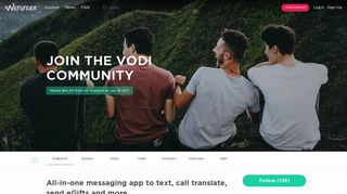 Vodi | All-in-one messaging app to text, call translate, send eGifts and ...