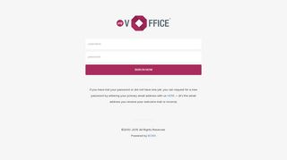 vOffice® — Customer Portal Home
