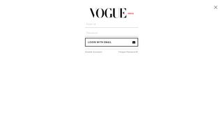 Login - Vogue India
