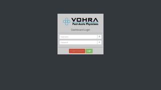 VOHRA Dashboard