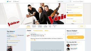 The Voice (@NBCTheVoice) | Twitter