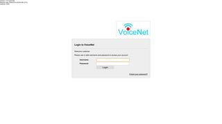 VoiceNet | Login - VoIP Info Center