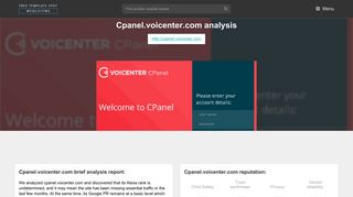Cpanel Voicenter. Cpanel: Login - Voicenter Cloud