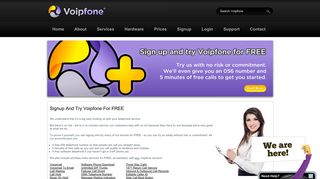 Voipfone - Signup And Try Voipfone For Free