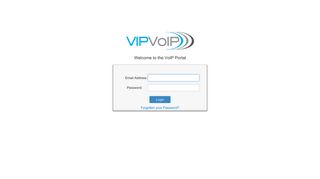 VOIP Portal - Login