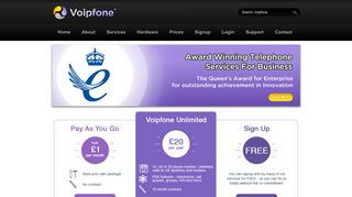 Voipfone - Award Winning Telephone Services For Business