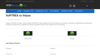 Voiptrex vs Voipax | VoipReview
